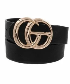 Art Box Metal Ring Belt -O/S (2 Colors)