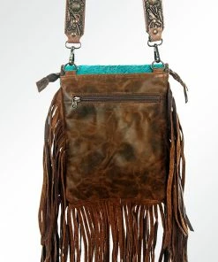 Bags American Darling Turquoise Cowhide Crossbody