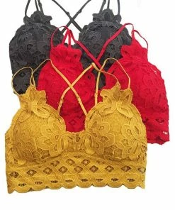 Anemone Crochet Lace Bralette