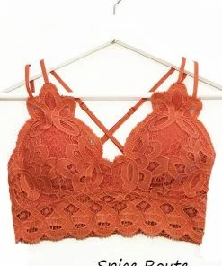 Ladies Anemone~ Beautiful Crochet Lace Bralette~ Extended Sizes