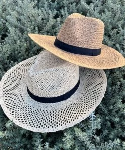 Love & Thyme Ball Caps Summer Paper Straw Fedora Hat