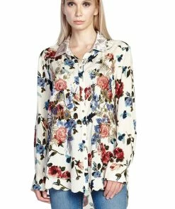 Aratta Floral Button Down Ladies