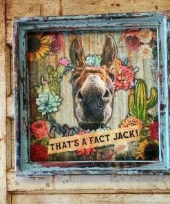 Trouble Maker Trading Company That's A Fact Jack! Collage Artwork