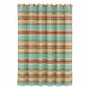 HiEnd Serape Shower Curtain & Covered Rings