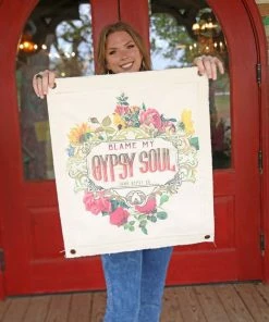 Junk Gypsy Canvas Wall Hanging- 4 Styles
