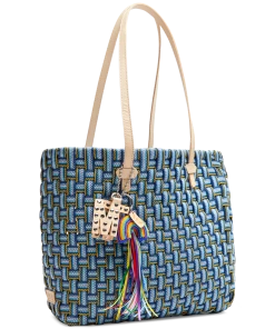 Medina Woven Tote By Consuela Bags