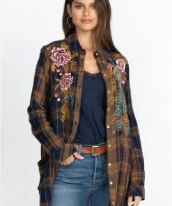 Johnny Was QUITO PAINTERS SMOCK TUNIC