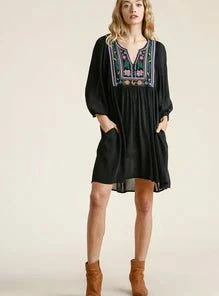 Umgee Mia Embroidered Dress