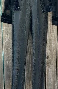 Adore Snake Skin Patterened Stretch Pant Bottoms