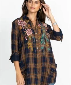 Johnny Was QUITO PAINTERS SMOCK TUNIC