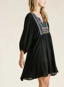 Umgee Mia Embroidered Dress