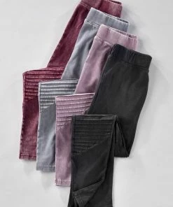 Charlie Paige Ladies Moto Leggings