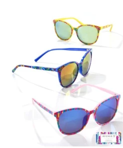 Avenue 9 Accessories Sunglasses With Case + Cloth