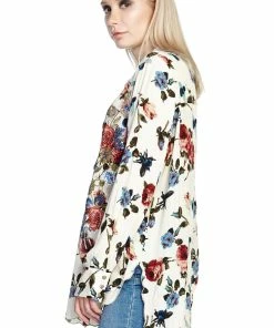 Aratta Floral Button Down Ladies