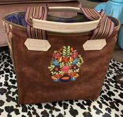 Consuela Martina Brick Canvas Tote