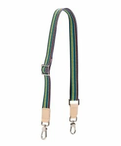 Consuela Accessories Slim Black Webbing Crossbody