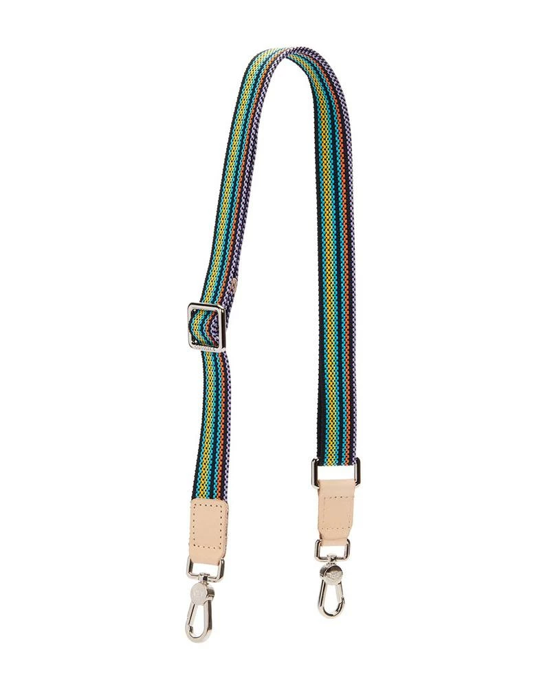 Consuela Accessories Slim Black Webbing Crossbody