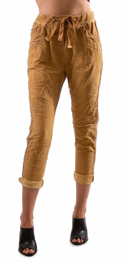 Gigi Moda Bottoms CATERINA COTTON PANTS (6 Colors)