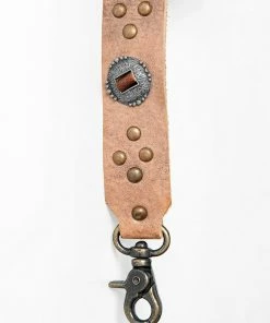 American Darling Studded/Concho Leather Purse Strap