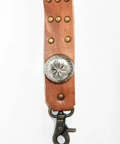Myra Leather Strap W/ Studs And Domed Conchos