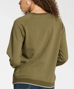 Dear John Anabel Cross Dye Lurex Rib Sweatshirt Ladies