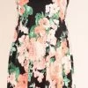 Ace Trading PLUS SIZE-FLORAL DRESS W POCKETS