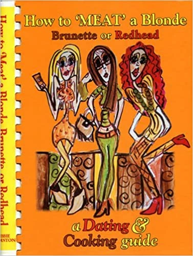 Cook Book How To Meat A Blonde ... Cookbook Decor