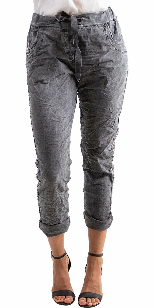 Gigi Moda Bottoms CATERINA COTTON PANTS (6 Colors)