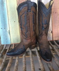 Corral Black Distressed Eagle Boot A1182 (PM)