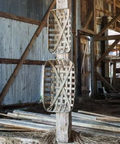 Park Hill Tobacco Baskets - Set Of 2