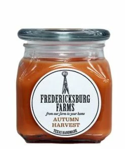Fredericksburg Farms Dusters - Kimonos Autumn Harvest Candle (10 Oz.) - Seasonal
