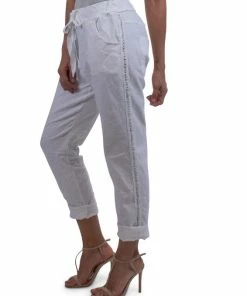 Gigi Moda Bottoms CATERINA COTTON PANTS (6 Colors)