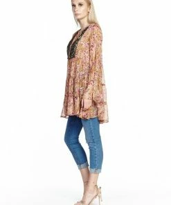 Helena Tunic - Creamy Peachy By Aratta