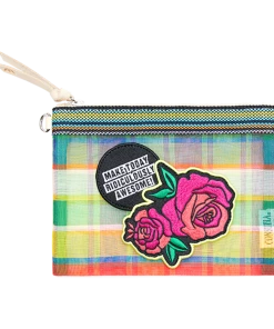 Consuela Marcella Mesh Mini Slim Zip Pouch