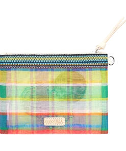 Consuela Marcella Mesh Mini Slim Zip Pouch