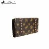 Montana West Signature Monogram Collection Wallet