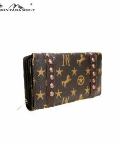 Montana West Signature Monogram Collection Wallet