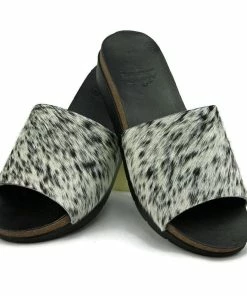 Agave Sky Cowhide Wedge Sandals