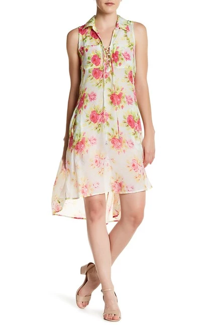 Aratta Floral Shirt Dress