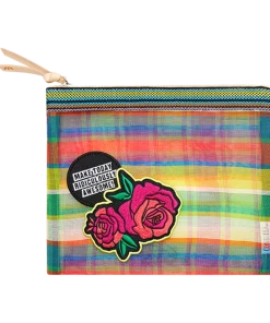 Consuela Bags MARCELA PATCH SLIM ZIP POUCH