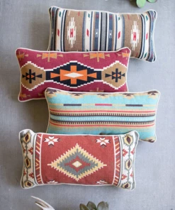 Kalalou Printed Southwest Lumbar Pillows Decor