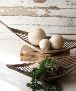 Kalalou Bamboo Leaf Baskets