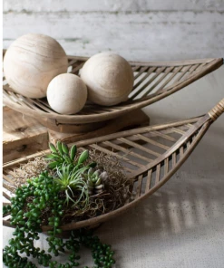 Kalalou Bamboo Leaf Baskets