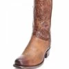Sonora Bailey Tooled Floral Studded Ankle Boots