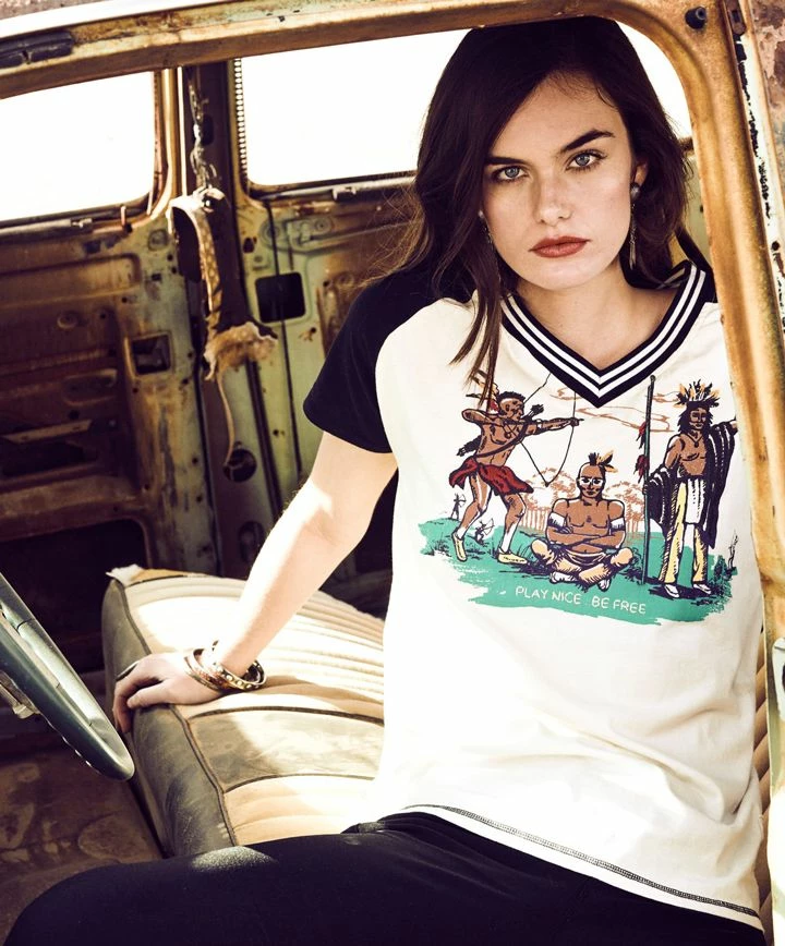 Ladies Double D Ranch Play Nice Be Free Gas Station Give Away