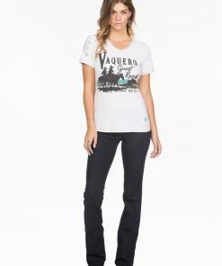 Double D Ranch Vaquero Guest Ranch Tee Ladies