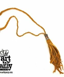 Art By Amy Braided Leather Tassel Accessories