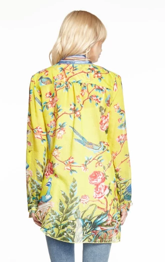 Aratta Wildwood Flowers Kimono Shirt
