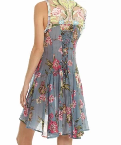 SALE ~ Aratta Ombre Washed Slate Tunic