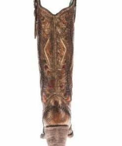 Boots Corral Women's Aztec Embroidered Whipstitched Boot Snip Toe C2872 (PM)